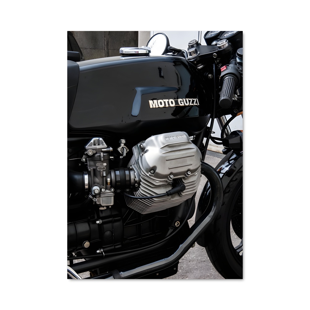 Poster Moto Guzzi légendaire